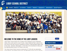Tablet Screenshot of libbyschools.org